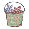 A BUCKET WITH TWO STARS