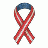 RIBBON RED,WHITE AND BLUE
