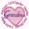 GRANDMA HUG GIVER CHILD...