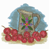 JUG AND CHERRIES