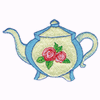 FLORAL TEAPOT