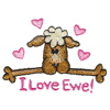 I LOVE EWE SHEEP