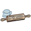 MEASURING CUP & ROLLING PIN