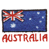 AUSTRALIA WITH FLAG