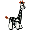 GIRAFFE APPLIQUE