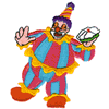 CLOWN WITH PIE