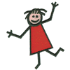 HAPPY STICK GIRL