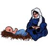 MARY AND BABY JESUS