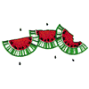 WATERMELON BORDER