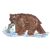 BEAR WITH A FISH