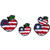 FLAG APPLE BORDER