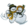 MR. AND MRS. SNOWMAN