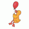 DUCK WITH BALLOON