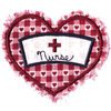 NURSE & HEART APPLIQUE