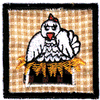 CHICKEN QUILT APPLIQUE