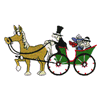 ANIMATED HORSE CARRIAGE RIDE