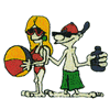 ANIMATED BEACH COUPLE