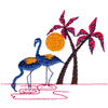 FLAMINGO SCENE