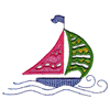 CUTWORK SAILBOAT