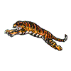 LEAPING TIGER