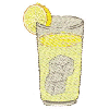 GLASS OF LEMONADE