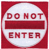 DO NOT ENTER