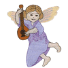 ANGEL PLAYING MANDOLIN