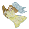 ANGEL PLAYING HARP