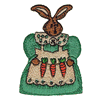 RABBIT DOLL HOLDING CARROTS