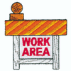 WORK AREA SIGN