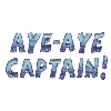 AYE AYE CAPTAIN