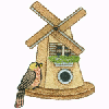 WINDMILL BIRDHOUSE