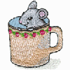 MOUSE IN A COFFEE CUP