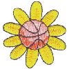 BASKETBALL FLOWER