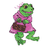 FROG WITH BASKET
