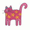 CAT W/STARS