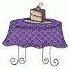 CAKE ON TABLE