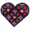 HEART STAINED GLASS