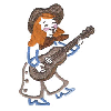 COWGIRL WITH GUITAR
