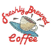 FRESHLY BREWED COFFEE