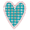 QUILTED HEART