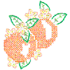 CROSS STITCH ORANGES