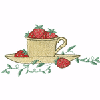 CUP OF STRAWBERRIES