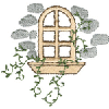 WINDOW WITH VINES