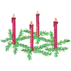 CHRISTMAS CANDLES