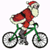 SANTA RIDING