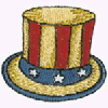 PATRIOTIC TOP HAT