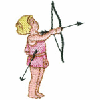 CUPID W/ BOW & ARROW