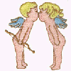 KISSING CUPIDS