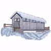 SNOW COVERED BRIDGE